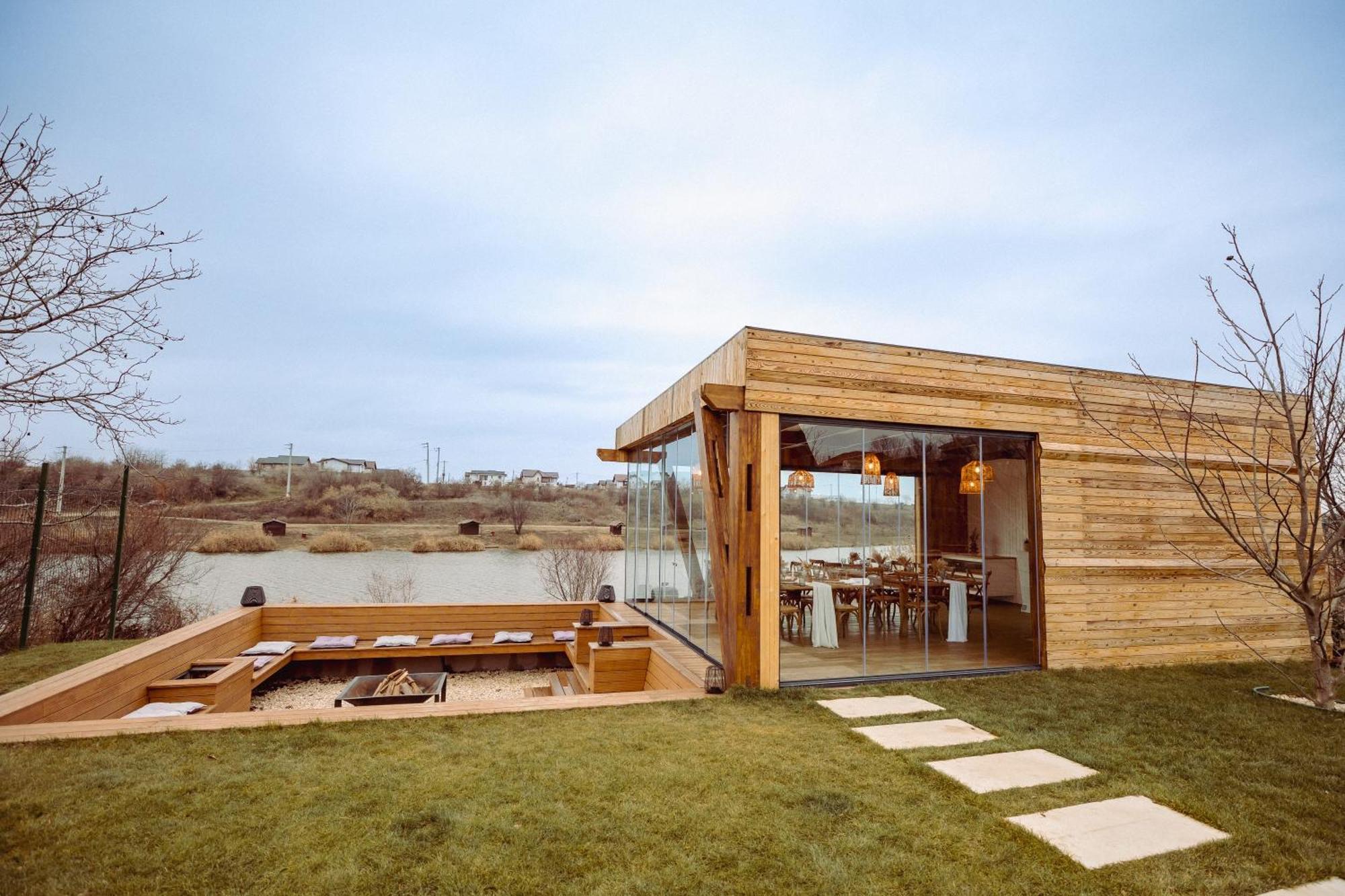 A-By The Lake - Private A Frame Villas Caciulati Dış mekan fotoğraf